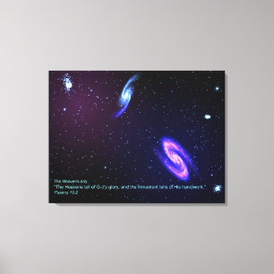 The Heavens Canvas Print