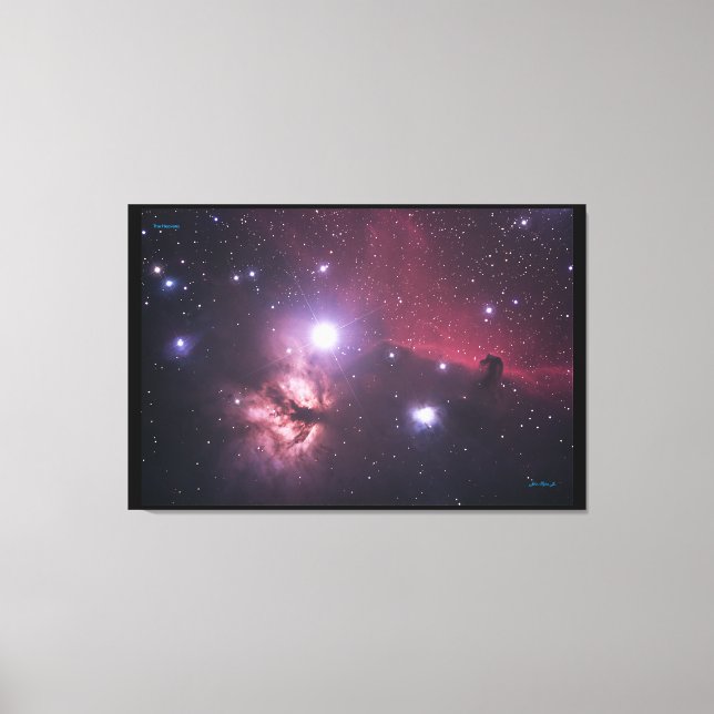 The Heavens - Distinguished Canvas Print (Front)