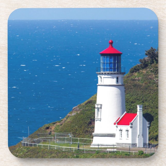 The Heceta Head Lighthouse Near Florence Coaster (Front)