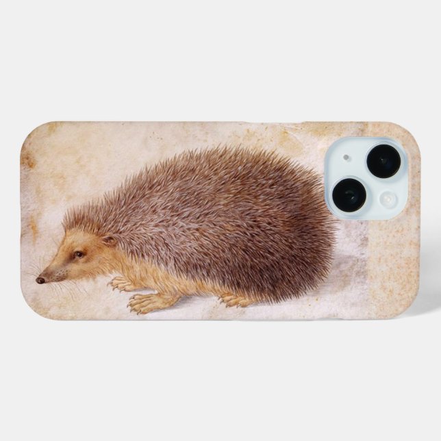 THE HEDGEHOG  Antique Animal Painting Case-Mate iPhone Case (Back (Horizontal))