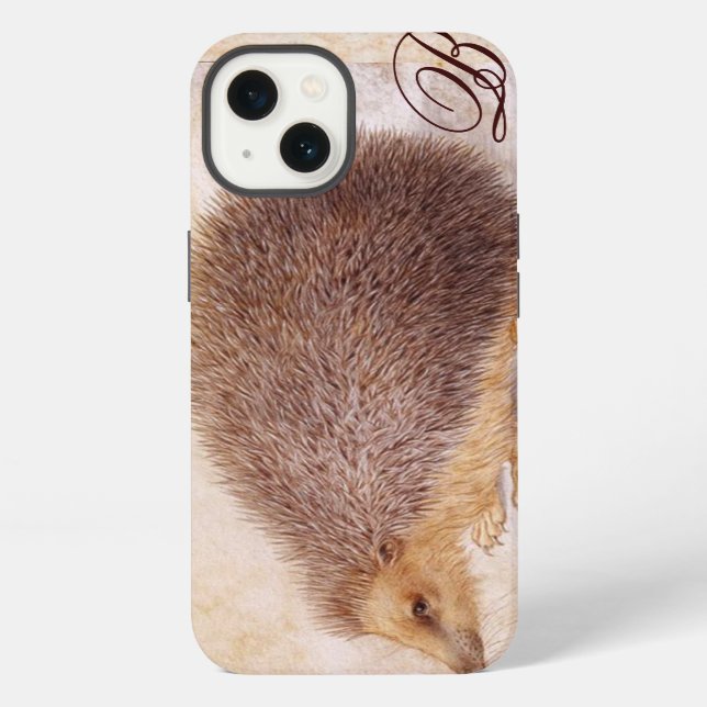 THE HEDGEHOG MONOGRAM iPhone CASE (Back)