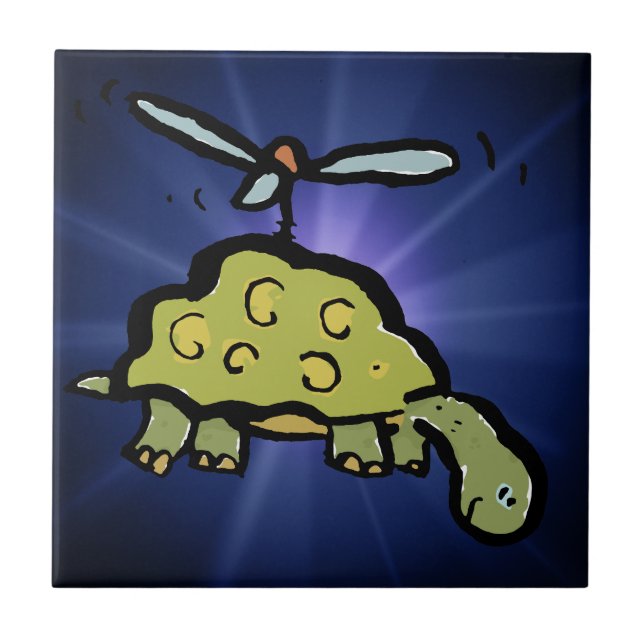 the helicopter tortoise tile (Front)