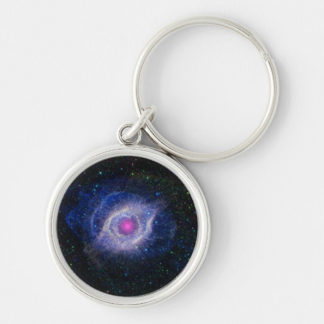 The Helix Nebula Keychain (Front)