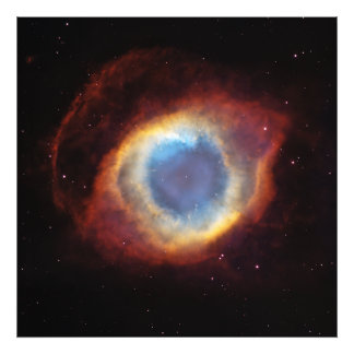 The Helix Nebula NGC 7293 Caldwell 63 Photo Print