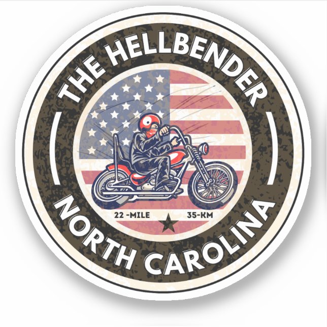  The Hellbender Route 28 North Carolina motorcycle (Front)