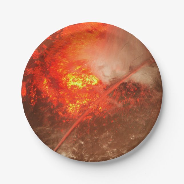 THE HELLFIRE PLATE! PAPER PLATE (Front)