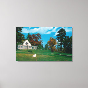 The Hendersonville Country Club House Canvas Print