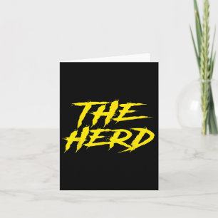 The Herd Brahmas San Antonio Football Tailgate  Card