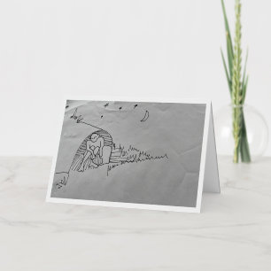" The Hermit " Card