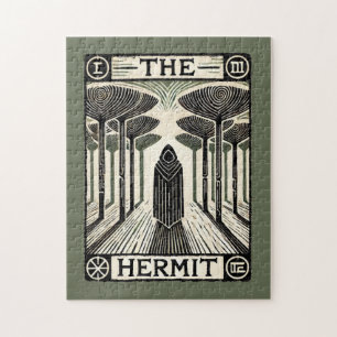 The Hermit Tarot Card Jigsaw Puzzle