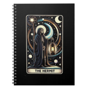 The Hermit Tarot Card Notebook Collection