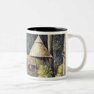 The Hermitage, from Ackermann's Repository of Arts Two-Tone Coffee Mug