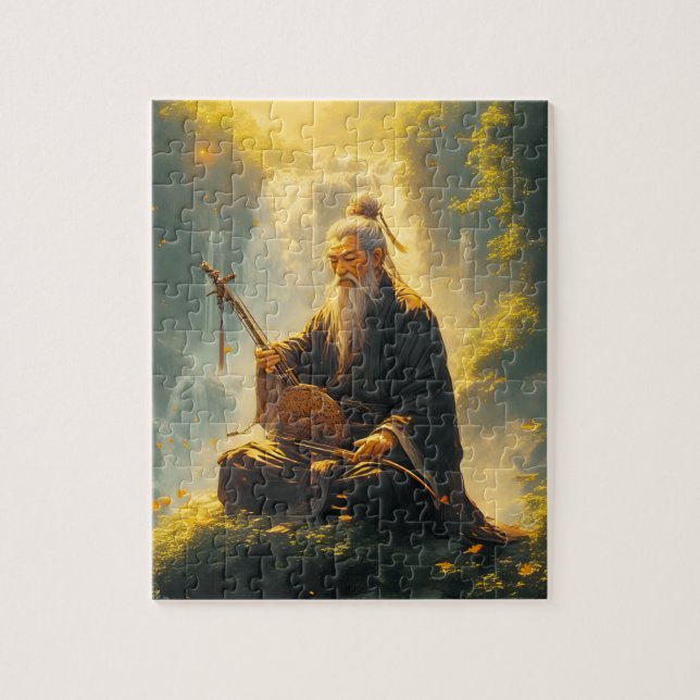 The Hermit's Shan Shui Jigsaw Puzzle (Vertical)