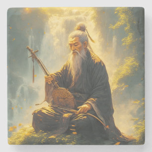 The Hermit's Shan Shui Stone Coaster