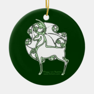 The Herne Celtic Deer ornament
