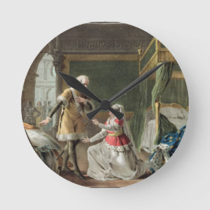 The Heroic Devotion of Marguerite of Provence (121 Round Clock