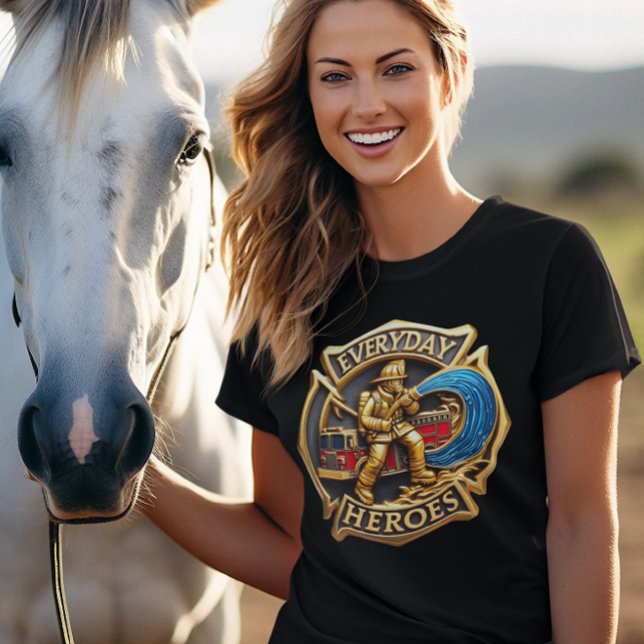 The Heroic Fireman T-Shirt (Creator Uploaded)