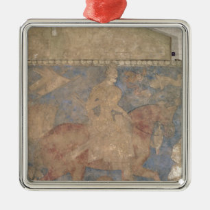 The Heroic Rustam Metal Ornament