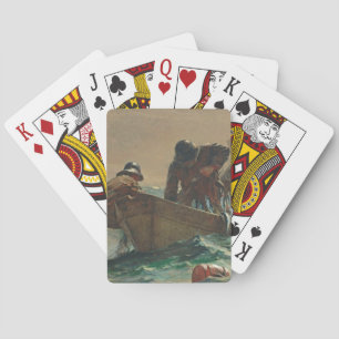 The Herring net, 1885 (oil on canvas) Playing Cards