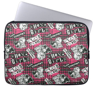The Hex Girls Punk Plaid Pattern Laptop Sleeve