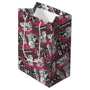 The Hex Girls Punk Plaid Pattern Medium Gift Bag