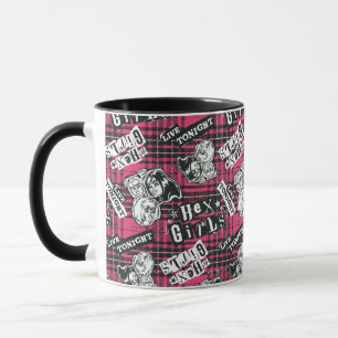 The Hex Girls Punk Plaid Pattern Mug