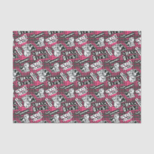The Hex Girls Punk Plaid Pattern Tissue Paper