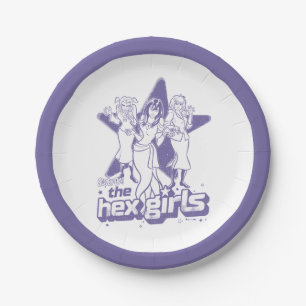 The Hex Girls Star Power Paper Plate