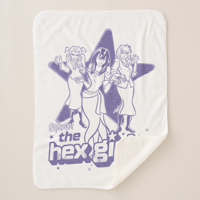 The Hex Girls Star Power Sherpa Blanket (Front)