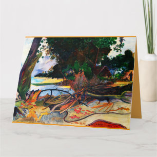 The Hibiscus Tree (Te burao) by Paul Gauguin  Card