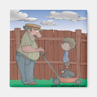 The Hiccup Book magnet - The Neighbour