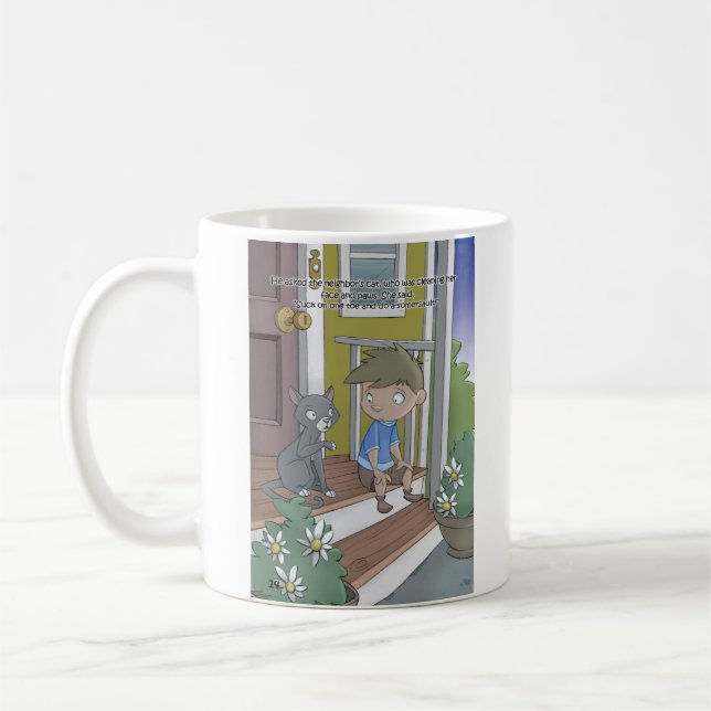 The Hiccup Book - mug - The Cat (Left)