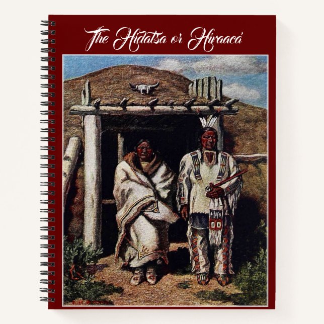 "The Hidatsa" Notebook (Front)