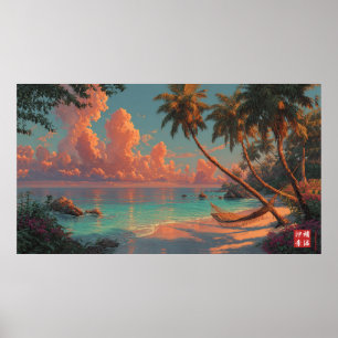 The hidden beach poster