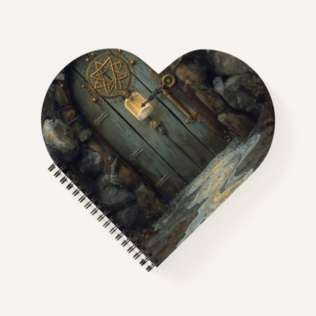 The Hidden Door of the Tidal Flats Notebook (Front)