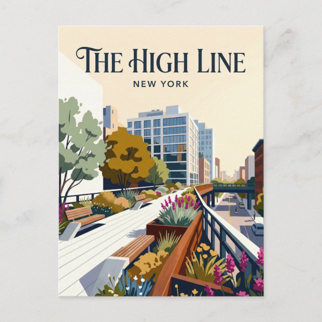 The High Line USA Postcard (Front)