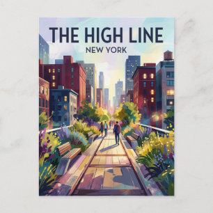 The High Line USA Postcard