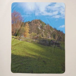 The High Meadow - Wild Nature Romania Sherpa Blanket