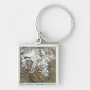 The high peaks of the Rocky Mountains Keychain