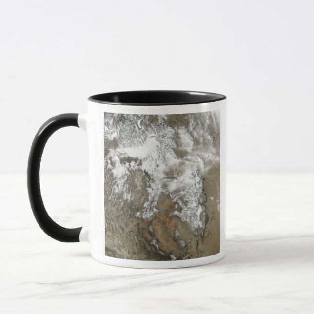 The high peaks of the Rocky Mountains Mug (Left)