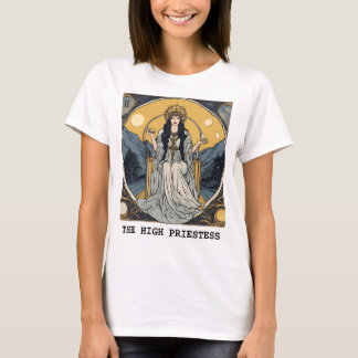 THE HIGH PRIESTESS - TAROT CARD T-Shirt
