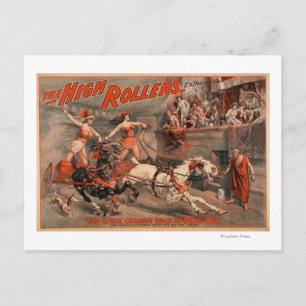 The High Rollers - Ben Hur "Bend Her" Theatre Postcard