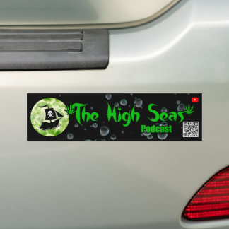 The High Seas Podcast Bumper Sticker