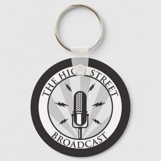 The High Street Broadcast Keychain (Front)