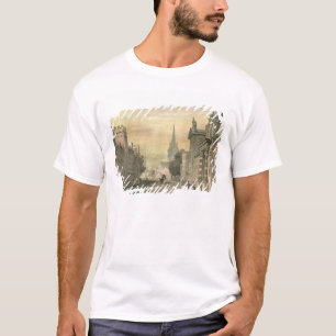 The High Street, Oxford, engraved by G. Hollis T-Shirt