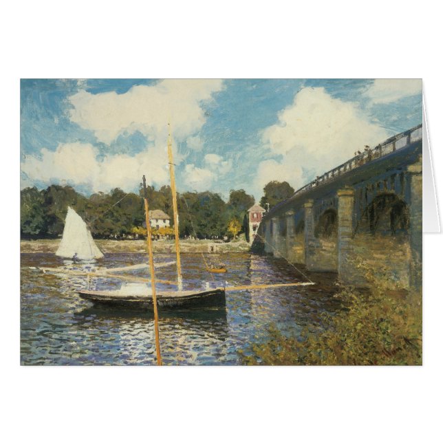 The Highway Bridge at Argenteuil by Claude Monet (Front Horizontal)