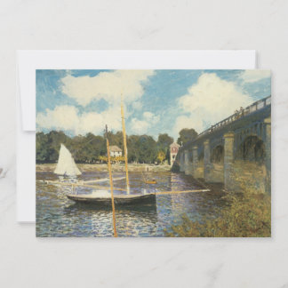 The Highway Bridge at Argenteuil by Claude Monet