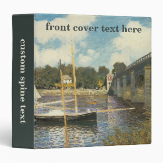 The Highway Bridge at Argenteuil by Claude Monet Binder