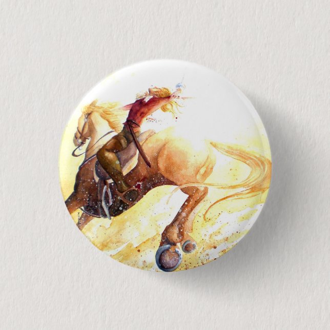 The Highwayman 1 Inch Round Button (Front)