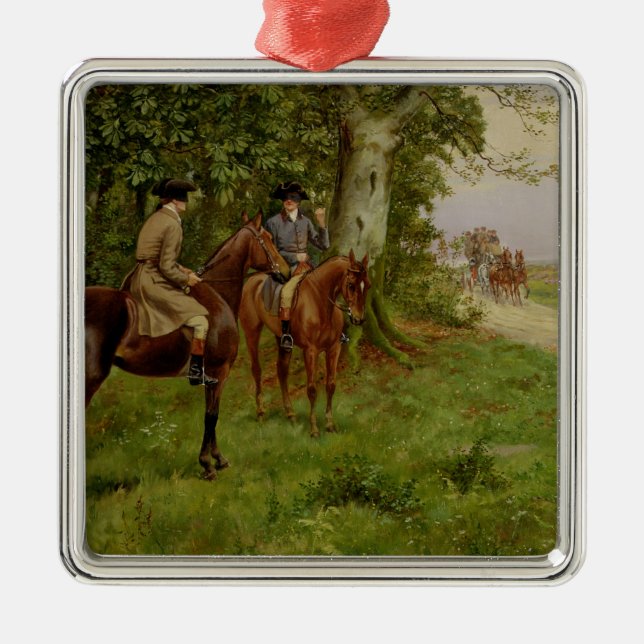 The Highwaymen Metal Ornament (Front)